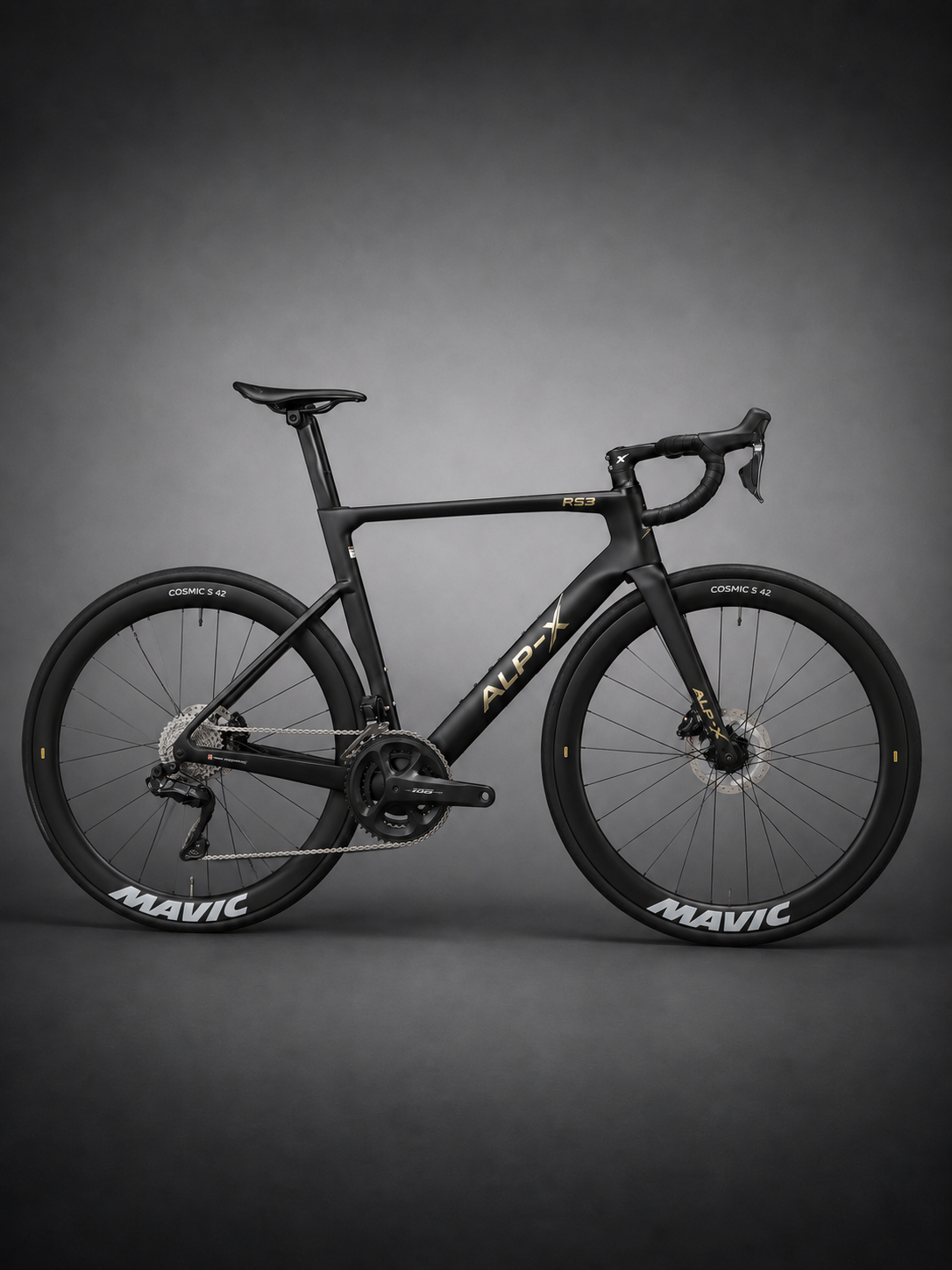 ALP-X RS3 | Aero Carbon Rennrad | Shimano 105 Di2
